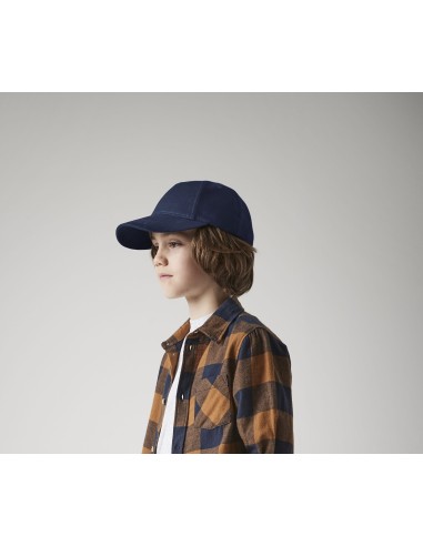 BEE-B63NB-Junior Organic Cotton 5 Panel Cap